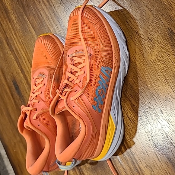 Hoka One One Shoes - Hoka One One Bondi 7 Womens 9.5 Coral 1110519-CCSD Running Shoes